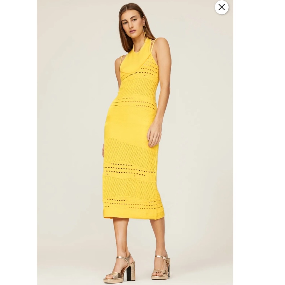 Esteban Cortazar Collective - Crochet Midi Dress